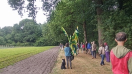 Wandeling tijdens presentatiefeest De Beersche Hoeve